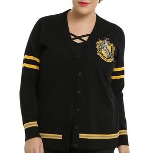 Hot Topic Harry Potter Hufflepuff cardigan